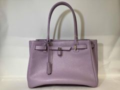 傳濱野のトートバック パープル - メルカリ
