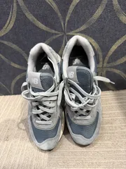 New Balance U574LGHX グレー 24.5cm レディース スニーカー