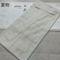 東レ爽竹縦絽白長襦袢反物と絽半襟 衿芯・衣紋抜のセット - メルカリ