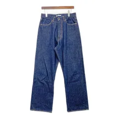 graphzero グラフゼロ Gパン デニムパンツ ジーンズ ワイドシルエット ルーズ ストレート メンズ サイズ2 インディゴ ボトムス DM18746■のサムネイル