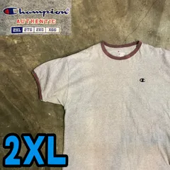 T8195 Champion リンガー　Tシャツ ワンポイントロゴ　古着
