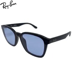 Ray Ban レイバン RB4392D ブルー ブラックフレーム サングラス ウェリントン