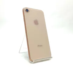 【全額返金保証】【最速発送】 iPhone 8 64GB ゴールド SIMフリー 白ロム 動作確認済 80%