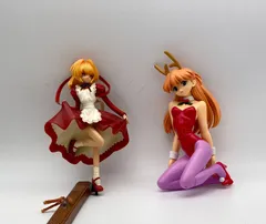 モルダヴァイトのヒロイン、ステラ＝アリス と エヴァンゲリオン 惣流・アスカ・ラングレーのフィギュア　計２体 ＜管理Ｎo.A106＞