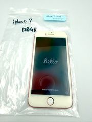 iPhone 7 128GB ローズゴールド SIMフリー (傷あり) - メルカリ