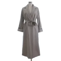 エフダム FORM F.DOM 美品 トレンチコート ロング丈 ベルト ベージュ F