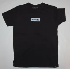 送料無料! アメリカ仕入れ USED Tシャツ Hurley　ブラック S　UTS-16