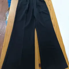 【新品タグ付き／袋入り】【超美品】♡オバカワ系♡【Clasical Elf／クラシカルエルフ】ブラック ストレート・腰ゴム仕様スラックス  249.