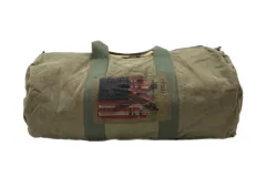 ラルフローレン RalphLauren POLO JEANS COMPANY Drum Boston Bag ドラム ボストン バッグ ショルダー かばん 緑 バッグ メンズバッグ ボストンバッグ 総柄 カーキ 104B-159