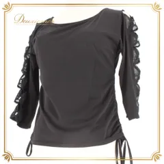 社交ダンス 衣装 Roger ロジャー トップス ブラウス レッスンウェア ブラック系 ラインストーン 練習用 レース 黒 練習着 フォーマル シック 長袖 透け感 上品 気品 スタンダード かわいい 大人っぽい きれいめ レディース 可愛い スタイリッシュ