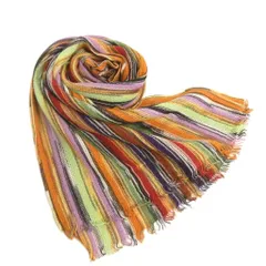 ミッソーニ MISSONI ストール ストライプ マルチカラー 小物