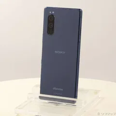 ソフマップ 〔中古品〕 Xperia 5 64GB ブルー SO-01M docomoロック解除SIMフリー【295】