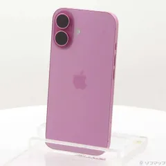 ソフマップ 〔中古品〕 iPhone16 256GB ピンク MYDY3J／A SIMフリー【276】