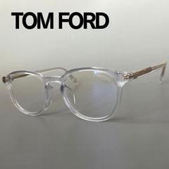 トムフォード メガネ アジアンフィット クリア オレンジ ゴールド 透明