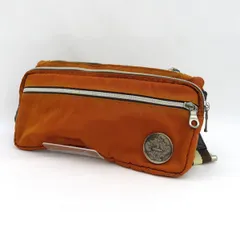 Orobianco / オロビアンコ ◆ショルダーバッグ/ボディバッグ/ナイロン/オレンジ 【バッグ/バック/BAG/鞄/カバン】 【中古】 
