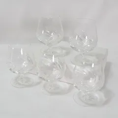 HOYA ◆【グラス】HOYA/クリスタルブランデーグラス300ｍｌ（5個組） すまい 雑貨 ギフト ギフト【中古】 