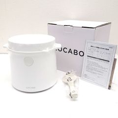 新品・未使用】LOCABO 糖質カット炊飯器 ホワイト - メルカリ
