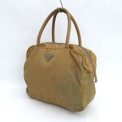 ✨激レア✨PRADA ハンドバッグ ナイロン サフィアーノレザー ベージュ