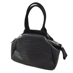 Vivienne Westwood / ヴィヴィアンウエストウッド ■ヤスミンS ハンドバッグ レザー 型押し 黒  ブランド【中古】 