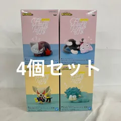 未開封 僕のヒーローアカデミア Fluffy Puffy デクシープ バグドッグ ショートキャット オチャネコ フィギュア 4個セット SF4C81 c101