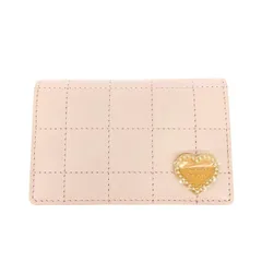 Samantha Thavasa Petit Choice サマンサタバサプチチョイス カードケース  キルティング/レザー    ピンク レディース / 240001201209のサムネイル