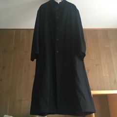 美品☆萌 モユル MOYURU ツイードコート 異素材切り替え アシンメトリー kOhAKU異素材切替ツイードコート』