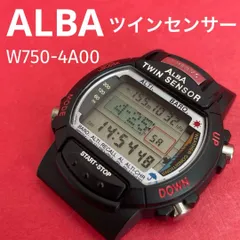 ALBA TWIN SENSOR デジタル腕時計 2026年最新】TWIN SENSOR ALBAの人気アイテム - メルカリ