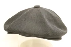 【中古】 KANGOL メンズハンチング M TROPIC GALAXY ハンチング KANGOL M 黒 ブラック ロゴ