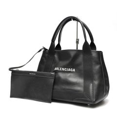 バレンシアガ / BALENCIAGA ネイビーカバス S / トートバッグ 339933