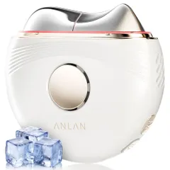 【TV紹介?人気雑誌掲載】ANLAN 温冷リフトかっさ 美顔器 EMS 電動カッサプレート 45度温感 冷却 リフト 3色LED 振動 全身適用 男女兼用 typeC充電式 3段階調整可能 誕生日 プレゼント (ホワイト)pms 6a4a7273
