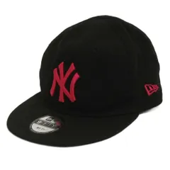 ニューエラ NEW ERA Youth 9FIFTY キャップ ニューヨークヤンキース 帽子 ブラック ストロベリー