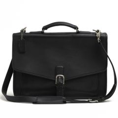 COACH ブラック レザービジネスバッグ コーチ COACH ビジネスバッグ 鞄 ビジネス レザー 黒 F72070 - メルカリ