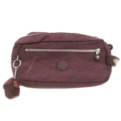 キプリング KIPLING セカンドバッグ ポーチ パープル系