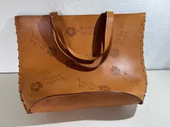 ALBA ROSA 本革トートバッグ A4収納可 編み込みデザイン 日本製 レザー