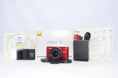 Nikon 1 J1 レンズキット レッド 予備電池2個付 ニコンワン Nikon 1 J1 レンズキット レッド 予備電池2個付 ニコンワン ジェイワン