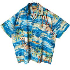 美品 AVANTI パームツリー アロハシャツ ブルーノマーズ S - メルカリ