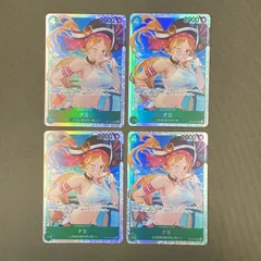 [浜館52-1974] ワンピースカードゲーム ナミ OP14-031 SR 4枚セット [中古品]