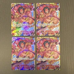 [浜館52-1978] ワンピースカードゲーム ゴール・D・ロジャー OP09-118 SEC 4枚セット [中古品]