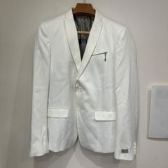 CIVARIZE シヴァーライズ　テーラードジャケット　ホワイト　サイズ46 7ピ46◎シヴァーライズ◎テーラードジャケット◎メンズ - メルカリ