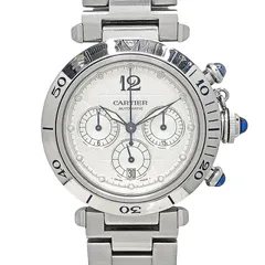 Cartier カルティエ パシャ ドゥ カルティエ クロノグラフ 38mm W31030H3 メンズウォッチ 自動巻き AT 3針時計 腕時計 SS ステンレスのサムネイル