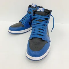 NIKE ナイキ スニーカー シューズ AIR JORDAN 1 RETRO HIGH OG DARK MARINA BLUE 555088-404 メンズ 28cm ブルー ブラック 靴 DF18794■のサムネイル