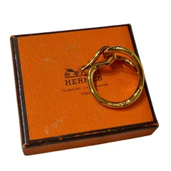 エルメス スカーフリング ジャンボ ゴールド HERMES アクセサリー AC0237