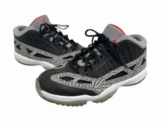 ナイキ NIKE AIR JORDAN 11 RETRO LOW Black Cement エア ジョーダン 11 レトロ ロー ブラック セメント 919712-006 26 黒 ブラック ブランド古着ベクトル 中古▲■260323