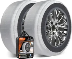 D★正規品 タイヤチェーン 布製タイヤチェーン スノーソックス チェーン規制適合 日本新技術の3D繊維素材 軽量 静音 軽自動車 乗用車 布製タイヤすべり止め 非金属 スノーチェーン 冬雪 雪道 凍結 簡単装着 BA81適応タイヤ：155/70R12 155/