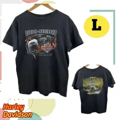 ヴィンテージ ハーレーダビッドソン イーグルフレイム Tシャツ 半袖 サイズL