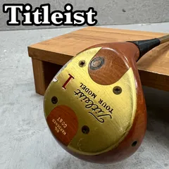 Titleist　タイトリスト　ツアーモデル　メンズゴルフ　DR　ドライバー　パーシモン　木製　1W　C-8　右利き用のサムネイル
