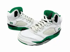 ナイキ NIKE WMNS AIR JORDAN 5 RETRO Lucky Green エア ジョーダン 5 レトロ ラッキー グリーン DD9336-103 23 白 緑 ホワイト グリーン ブランド古着ベクトル 中古▲■260325