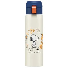 【新品】 スケーター(Skater) 保温 保冷 ステンレス マグボトル 480ml ワンタッチオープン スヌーピー STOT5-A 0