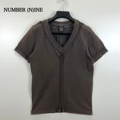 2026年最新】ナンバーナイン 編み込み tシャツの人気アイテム - メルカリ