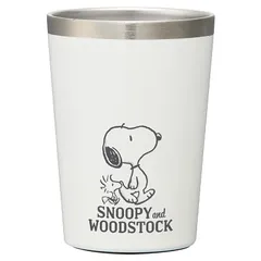 【新品】 スケーター(Skater) 保温保冷 コンビニコーヒー ステンレスタンブラー M 400ml スヌーピー SNOOPY STCV2-A 0